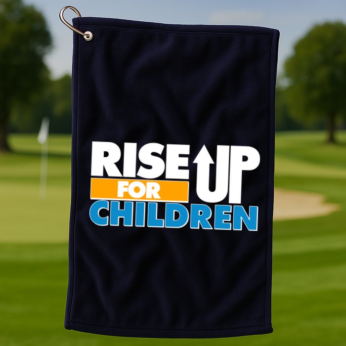 Rise Up For The Children Golf Towel