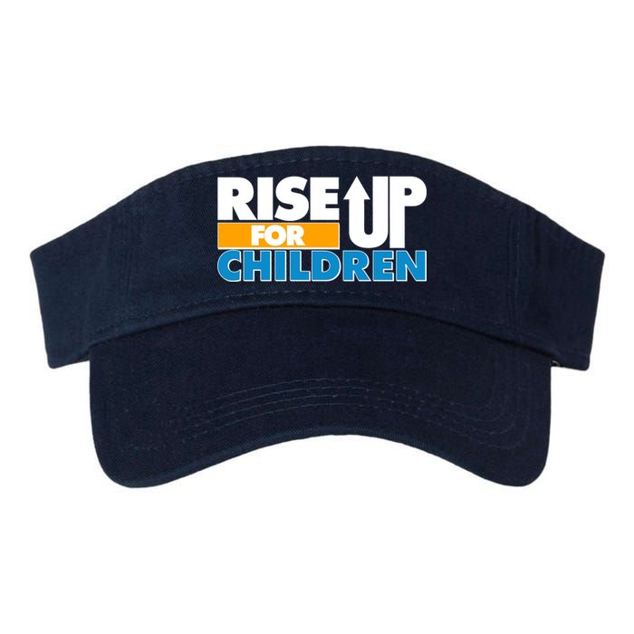 Rise Up For The Children Valucap Bio-Washed Visor