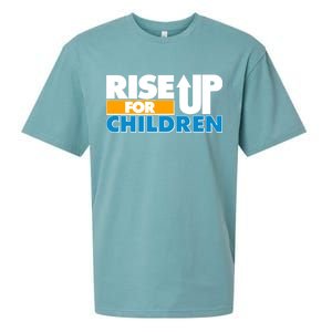 Rise Up For The Children Sueded Cloud Jersey T-Shirt