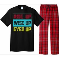 Rise Up Wise Up Eyes Up Pajama Set