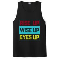 Rise Up Wise Up Eyes Up PosiCharge Competitor Tank