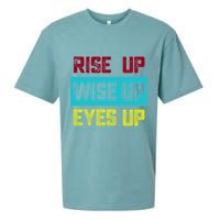 Rise Up Wise Up Eyes Up Sueded Cloud Jersey T-Shirt