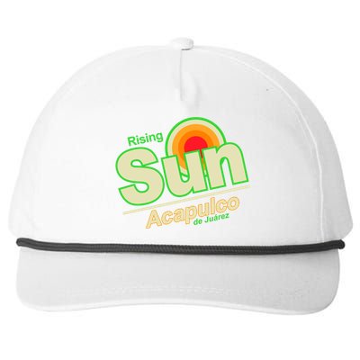 Rising Sun Acapulco Soda Snapback Five-Panel Rope Hat