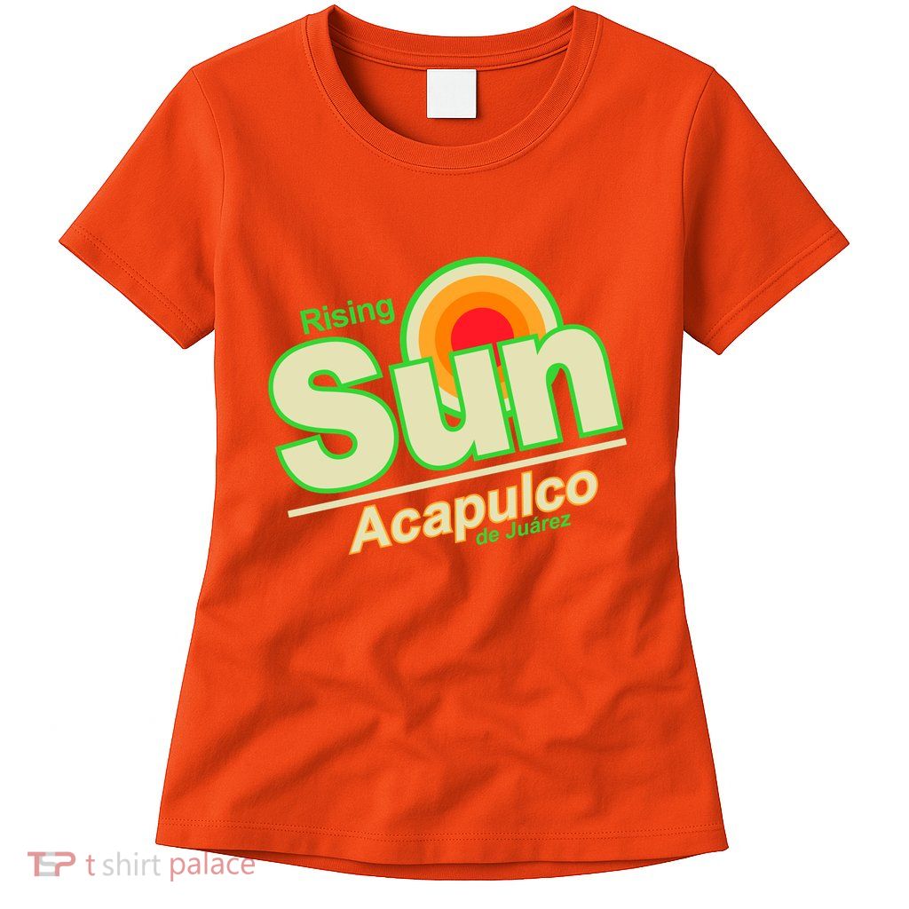 Rising Sun Acapulco Soda Womens T-Shirt