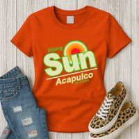 Rising Sun Acapulco Soda Womens T-Shirt