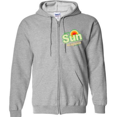 Rising Sun Acapulco Soda Full Zip Hoodie