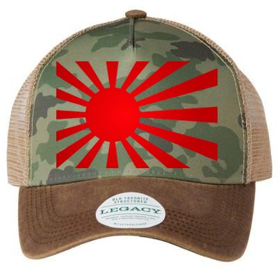 Rising Sun Flag Japan Legacy Tie Dye Trucker Hat