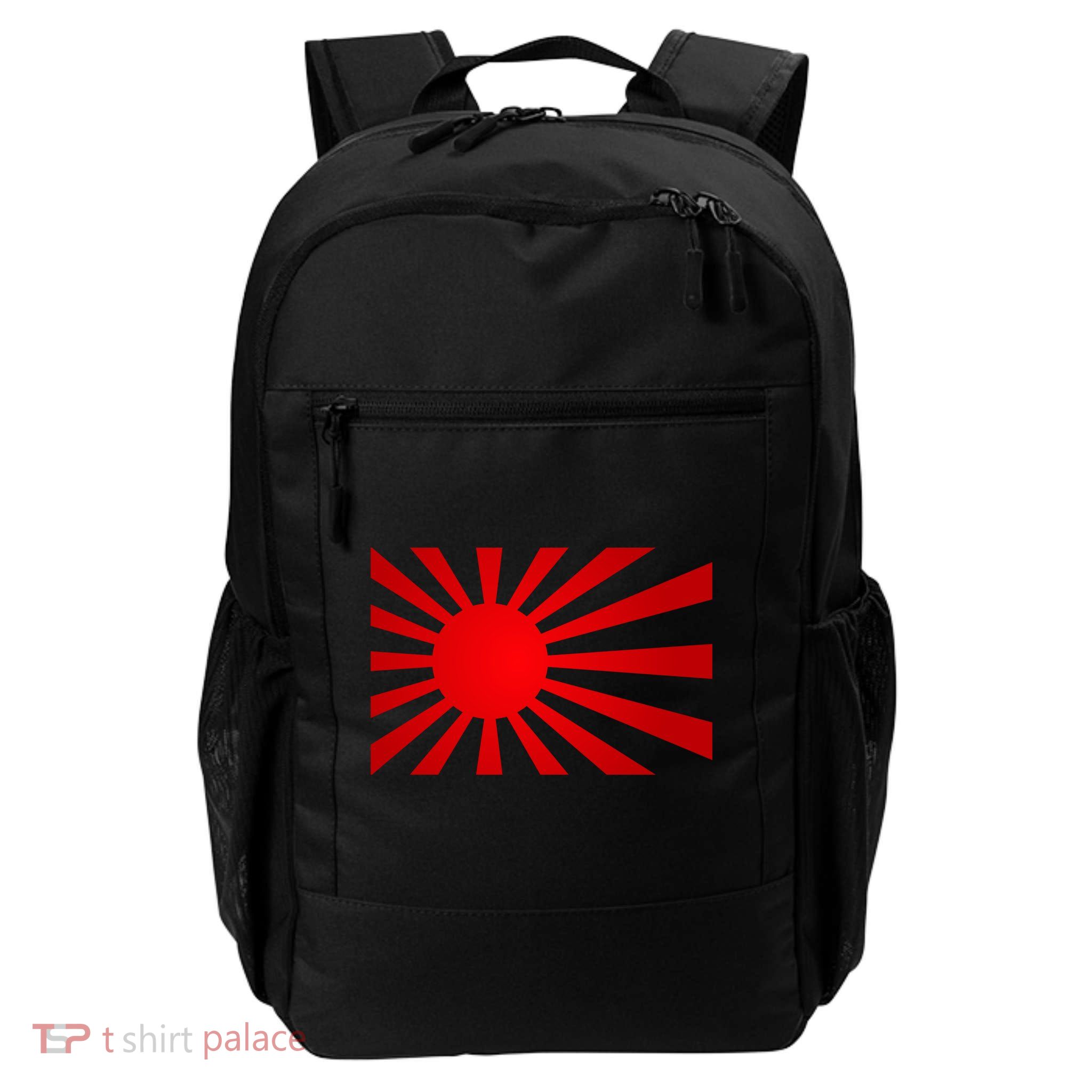 Rising Sun Flag Japan Daily Commute Backpack