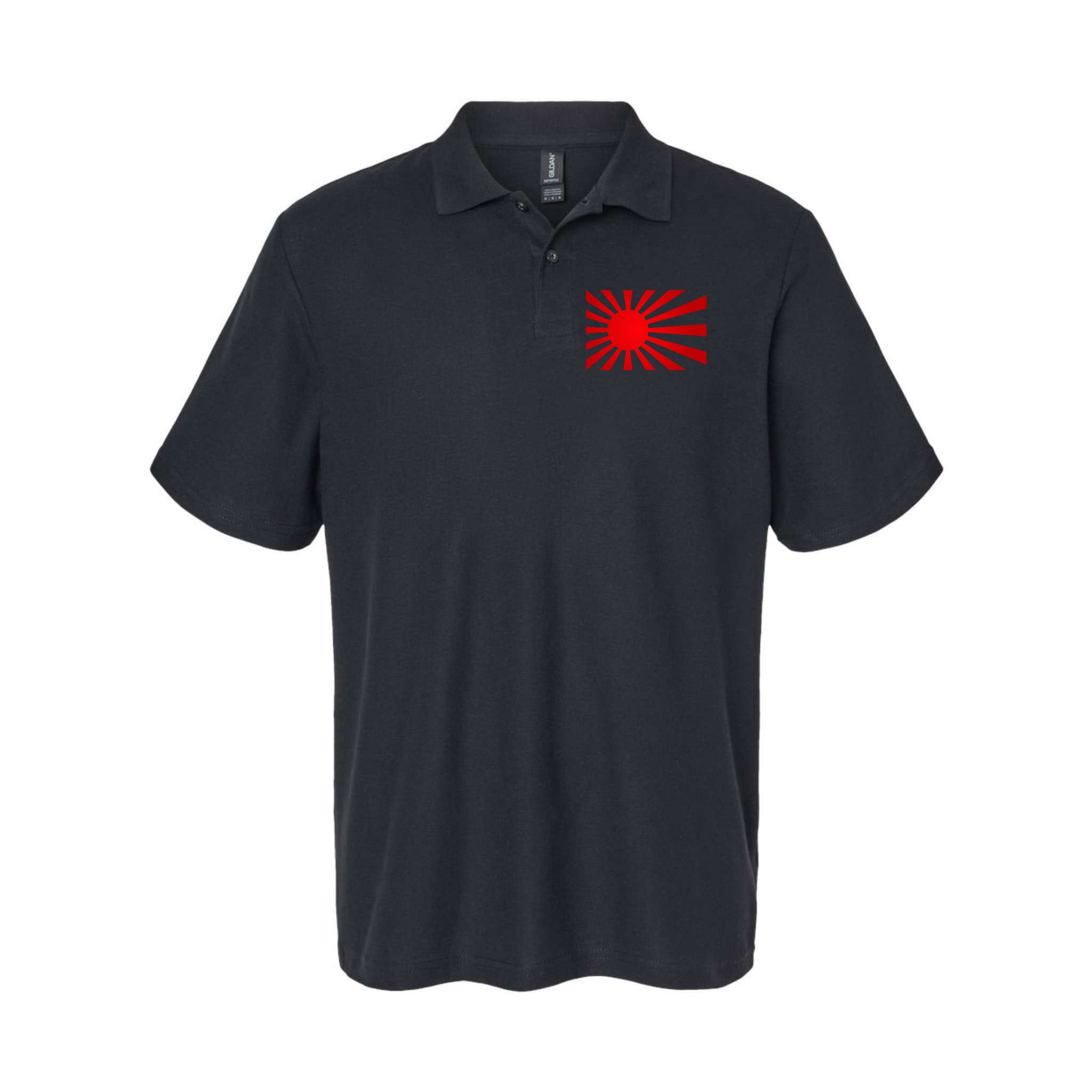 Rising Sun Flag Japan Polo