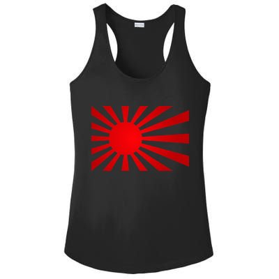 Rising Sun Flag Japan Ladies PosiCharge Competitor Racerback Tank