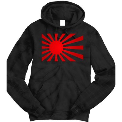 Rising Sun Flag Japan Tie Dye Hoodie