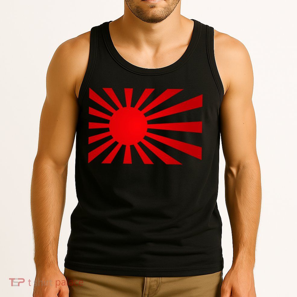 Rising Sun Flag Japan Tank Top