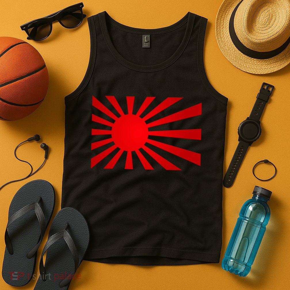 Rising Sun Flag Japan Tank Top