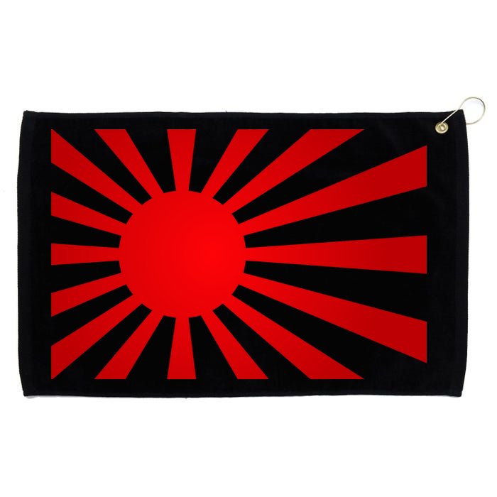 Rising Sun Flag Japan Grommeted Golf Towel