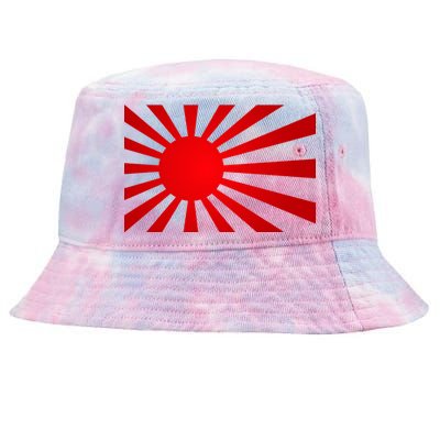 Rising Sun Flag Japan Tie-Dyed Bucket Hat