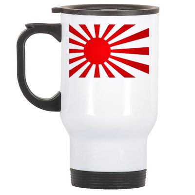 Rising Sun Flag Japan Stainless Steel Travel Mug