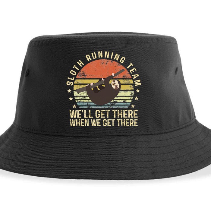 Run I Thought You Said Rum Funny Pirate Running Wine Lover Sustainable Bucket Hat