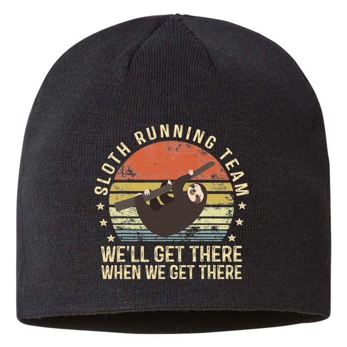 Run I Thought You Said Rum Funny Pirate Running Wine Lover Sustainable Beanie