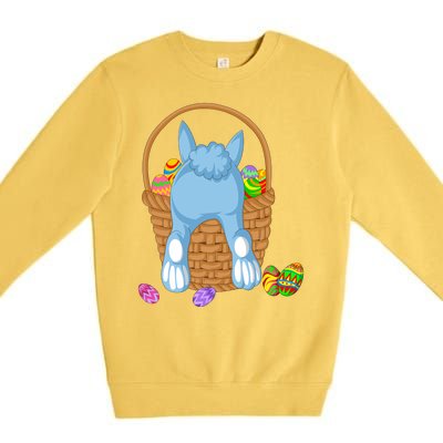 Rabbit In The Basket Premium Crewneck Sweatshirt