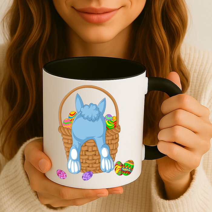 Rabbit In The Basket Mug