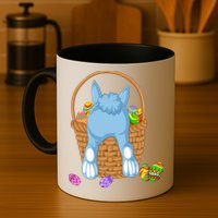 Rabbit In The Basket Mug
