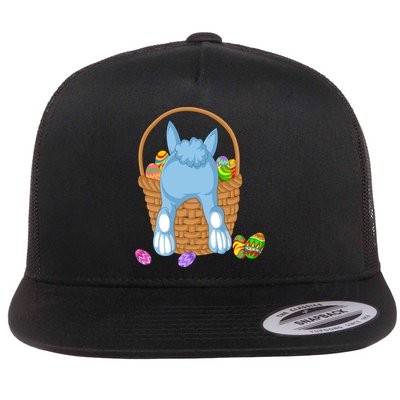Rabbit In The Basket Flatbill Hat