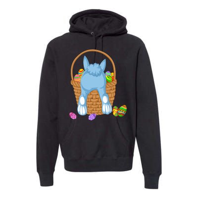 Rabbit In The Basket Premium Hoodie