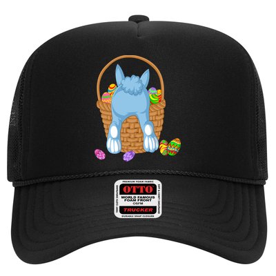 Rabbit In The Basket Trucker Hat