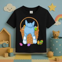 Rabbit In The Basket Toddler T-Shirt