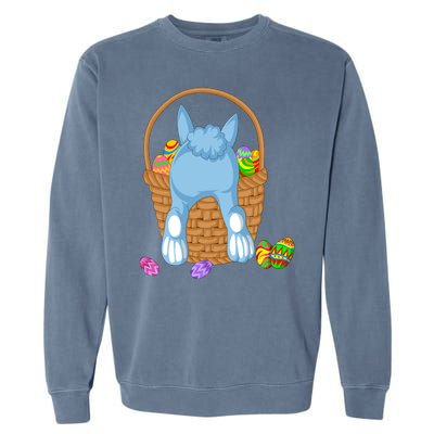 Rabbit In The Basket Garment-Dyed Sweatshirt