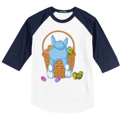 Rabbit In The Basket Baseball Sleeve Shirt