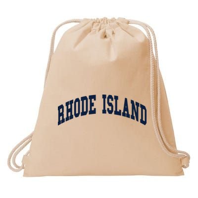 Rhode Island Throwback Design Classic Drawstring Bag