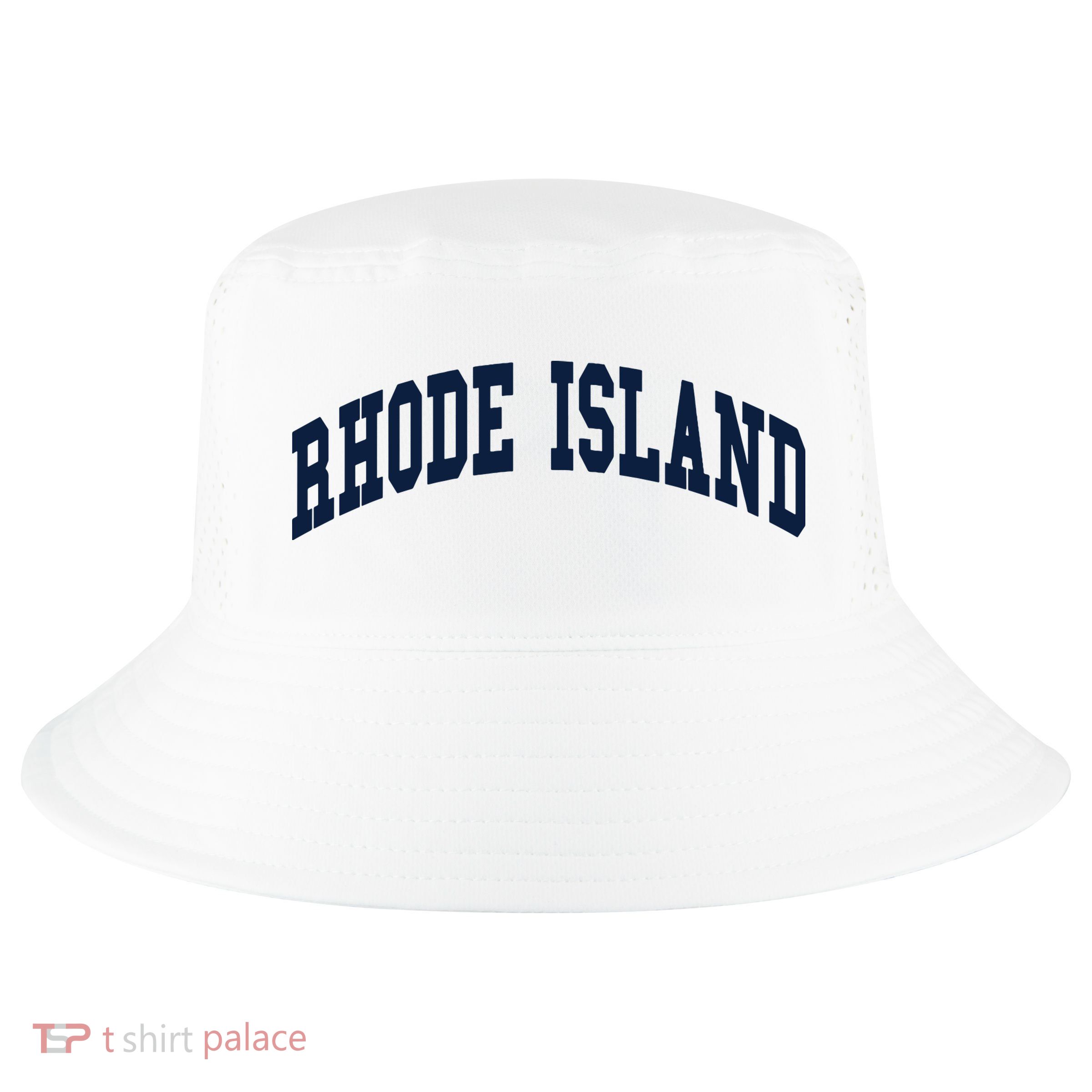 Rhode Island Throwback Design Classic Cool Comfort Performance Bucket Hat