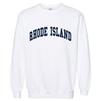 Rhode Island Throwback Design Classic Garment-Dyed Sweatshirt