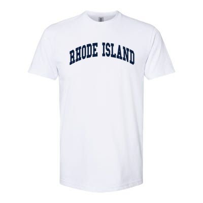 Rhode Island Throwback Design Classic Softstyle® CVC T-Shirt