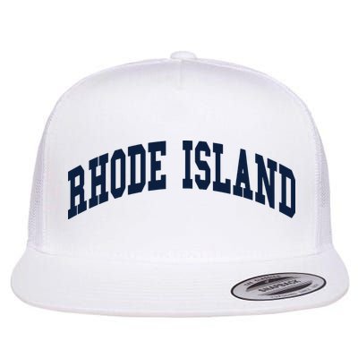 Rhode Island Throwback Design Classic Flatbill Hat