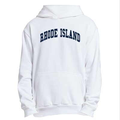 Rhode Island Throwback Design Classic Urban Pullover Hoodie