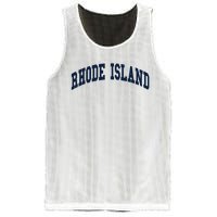 Rhode Island Throwback Design Classic Mesh Reversible Basketball Jersey Tank