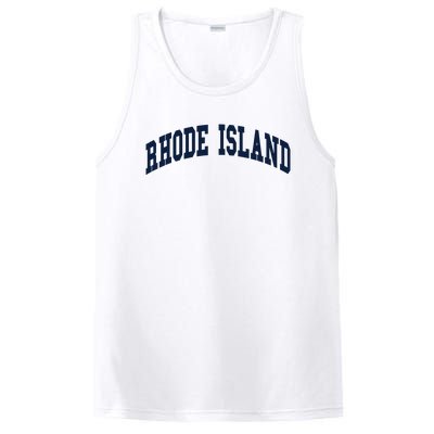 Rhode Island Throwback Design Classic PosiCharge Competitor Tank