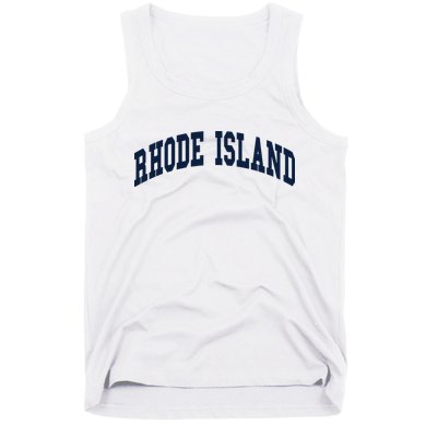 Rhode Island Throwback Design Classic Tank Top