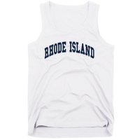 Rhode Island Throwback Design Classic Tank Top