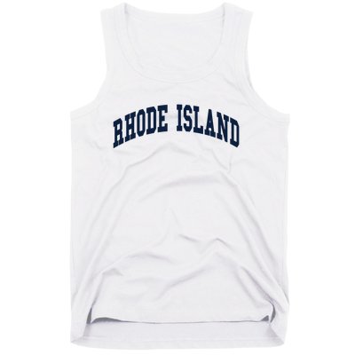 Rhode Island Throwback Design Classic Tank Top