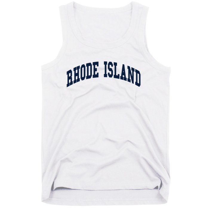 Rhode Island Throwback Design Classic Tank Top