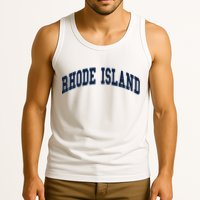 Rhode Island Throwback Design Classic Tank Top