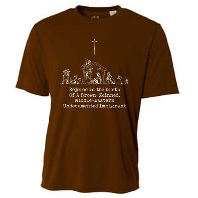 Rejoice In The Birth Of A Brown Skinned Cooling Performance Crew T-Shirt