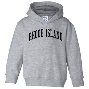 Rhode Island Throwback Design Classic Toddler Hoodie