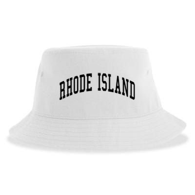 Rhode Island Throwback Design Classic Sustainable Bucket Hat