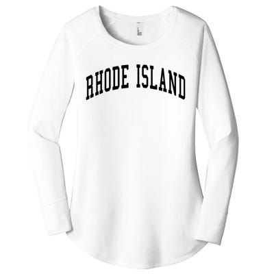 Rhode Island Throwback Design Classic Women's Perfect Tri Tunic Long Sleeve Shirt