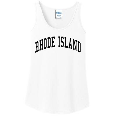 Rhode Island Throwback Design Classic Ladies Essential Tank