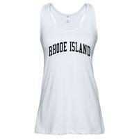 Rhode Island Throwback Design Classic Ladies Essential Flowy Tank